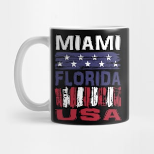 Miami Florida USA T-Shirt Mug